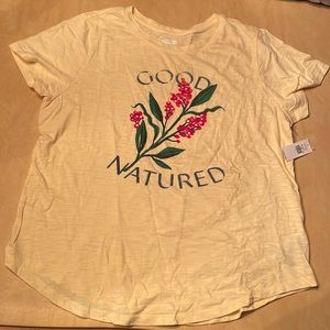 NWT Old Navy Floral Everywear Tee Size Large